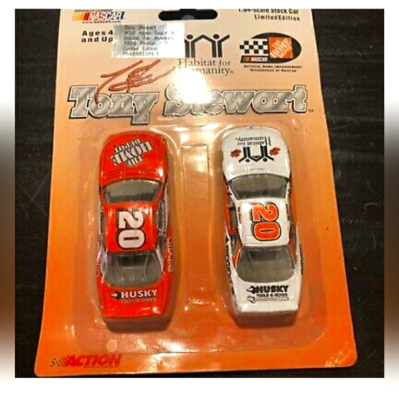 Nascar Other - NASCAR Action Limited Ed. Tony Stewart #20 Home Depot Habitat for Humanity 1:64